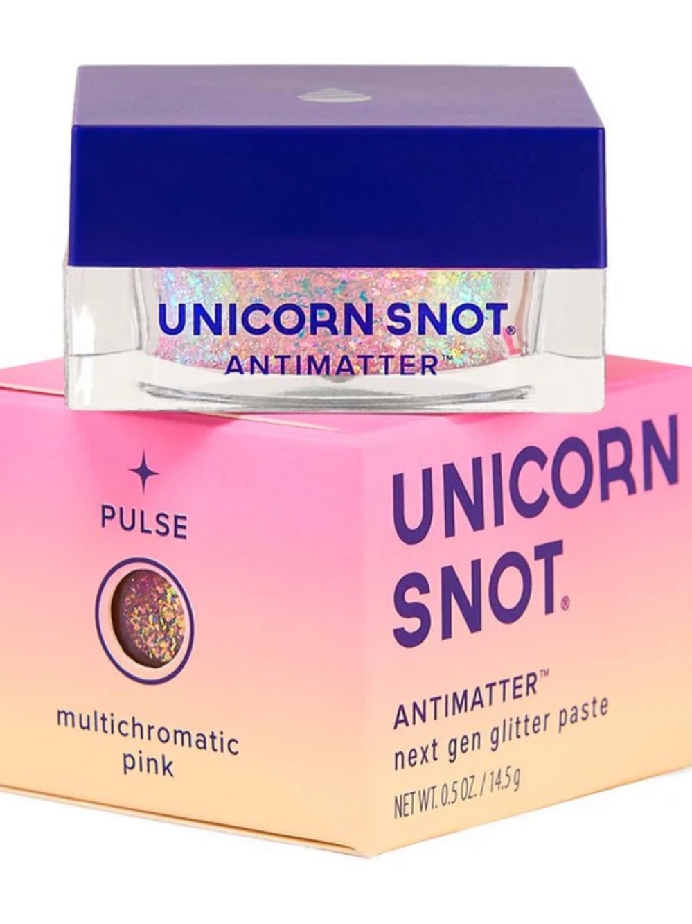 Antimatter Multichromatic Pink Glitter Paste